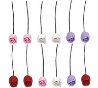 Hemobllo 5 Series Mini Ramo De Tulipanes para Casa De Muñecas Mini Flores para Manualidades Mini Tulipanes para Manualidades Flores Diminutas Realistas Accesorios 12 Piezas x 5