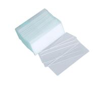 Hemobllo 50 piezas de Vidrio Óptico para Bordes Pulidos para Educación Científica Básica Uso Biología Química y Laboratorios de Investigación