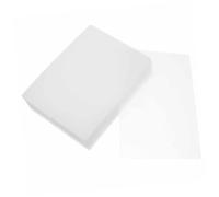 Hemobllo 50 Piezas Fundas Transparentes Mate Encuadernación Película Protectora Plástica Huellas Cubiertas de Plástico Transparente para Profesionales y Propuestas Unidades