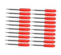 Hemobllo 50 Piezas Unidades Cuchillas Recambio para Cortadora Vinilo Tungsteno Acero Duradero para Plotter Corte Letras y Film Reflectante