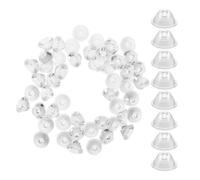 Hemobllo 50 unidades lente LED acrílica 20 con colimador óptico de haz estrecho, ideal para iluminación comercial y luces de pared en espacios artísticos
