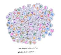 Hemobllo 500 piezas Cuentas Redondas Acrílicas para Pulseras y Bisutería DIY Abalorios Coloridos para Manualidades Cuentas Plásticas Duraderas y Versátiles para Adultos