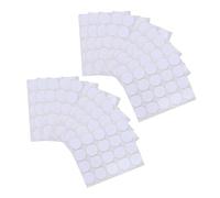 Hemobllo 500 Piezas Espuma para Mecha de Vela Adhesiva Soporte de Base para Velas Pegatinas de Espuma Redondas Puntos Adhesivos