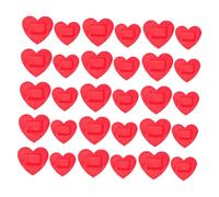 Hemobllo 50piezas Vendaje Forma De Corazón De Unidades Apósitos Impermeables Para Heridas Vendajes Adhesivos De Tela Flexible Para Camping Al Aire y Emergencias De Primeros Auxilios