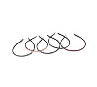 Hemobllo 5piezas Diademas Finas De Cuero Accesorios Cabello Diadema Para Mujeres y Niñas Cualquier Ocasión