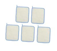 Hemobllo 5piezas Toalla De Cara Exfoliante Para Baño Paño De Nylon Doble Para Limpiar Rostro Toallas Para Ducha y Fregar Cuerpo