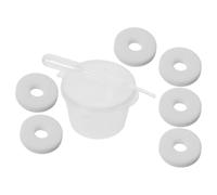 Hemobllo 6 Almohadillas de Repuesto para Ambientador de Coche 20 MM sin Perfume Compatibles Difusores de Aceites Esenciales Recambios para Rejilla de Ventilación Uso en Automóvil