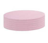 Hemobllo 6 Almohadillas Redondas de Yoga para Entrenamiento Fitness Colchonetas Antideslizantes para Articulaciones y Rodillas Cojines de Soporte para Planchas y Ejercicios Casa Color