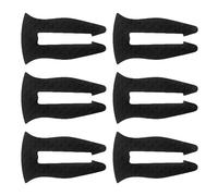 Hemobllo 6 Cubiertas de Perilla de Estufa de Silicona Negra a Prueba de Resistentes al Calor Compatibles Estufas de Gas y Eléctricas Protección Infantil para Cocina Segura