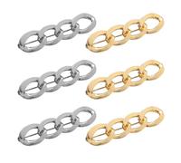 Hemobllo 6 piezas Clips Ajustadores de Cintura Metálicos para Pantalones Botones Desmontables para Vaqueros Extensores para Ajuste Cómodo y Funcionalidad Versátil