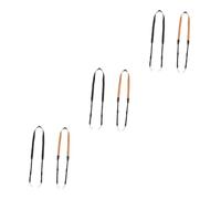 Hemobllo 6 Piezas Correa de la Camara Cordones para Hombres Cordones Negros suspensorios para Hombres empuñadura de cámara Correa de la cámara réflex Digital Mezclilla Bandolera Accesorios
