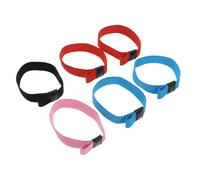 Hemobllo 6 piezas Correas Elásticas para Fiambreras Colores Surtidos Bandas Ajustables para Cajas de Almuerzo Bento Sándwich y Ensalada Fijación Práctica y Duradera Color Color Aleatorio