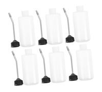Hemobllo 6 Piezas Engrasador de máquina de coser recipiente de plástico para aceite de coser pequeña lata de aceite botella de plastico para coser engrasador de bomba planchar Reutilizable