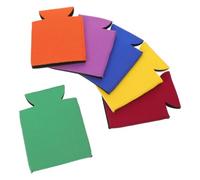 Hemobllo 6 Piezas Funda para Enfriar Latas y Botellas de Neopreno Ligera y Reutilizable Protección Antidrop Adecuado para Viajes y Actividades al Aire