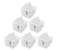 Hemobllo 6 Piezas Interruptor Luz Puerta Refrigerador Diseño Momentáneo Pines Compatible para Luz de Congelador y Frigorífico Botón Activador Resistente y Duradero