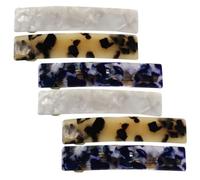 Hemobllo 6 piezas Pinzas para Cabello Metálicas Acetato para Mujeres de Clips Resistentes con Muelle Fuerte Accesorios para Peinados que Sujetan Firme y Cuidan el Cabello Color Aleatorio