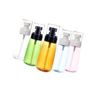 Hemobllo 6piezas Botella de Spray Vacía Reutilizables Dispensadora de Líquidos para Cosméticos y Perfumes Estilo Mixto Pulverizador para Viajes