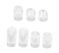 Hemobllo 7 piezas Soportes de Almacenamiento Acrílicos Transparentes de Alta Gama para Anillos de Estantes Elegantes para Joyería Organizadores para Tiendas y Hogar