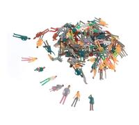 Hemobllo 75 200 Piezas de Miniaturas de Personas Pintadas para Decoración de Paisajes y Modelismo Arquitectónico