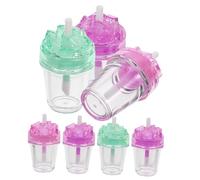 Hemobllo 7piezas Kit Vacío Para Hacer Brillo Labial Tubos Rellenables Práctico Para