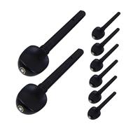 Hemobllo 8 Piezas Ebony Violin Pegs For DIY Repair And Maintenance String Adjustment Replacement Parts Compatible With Various Violin Models Professional And Beginner Accessories