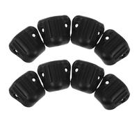 Hemobllo 8 Piezas Protectores de Esquinas para Gabinete de Altavoz Protectores de Borde de Plástico para Amplificador de Guitarra y Muebles Instalación Rápida sin Herramientas Protege
