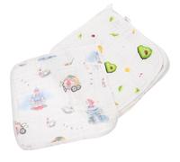 Hemobllo 8 Piezas Toalla Facial para Recién Nacidos de Algodón Puro Toalla para Saliva y Alimentación para Toallitas Absorbentes para Uso Diario Casa Viaje