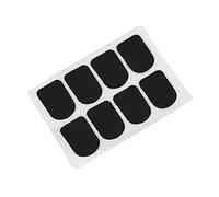 Hemobllo 8piezas Boquilla para Clarinete Parches Negros Almohadillas para Saxofón Uso Instrumentos de Viento Parches para Clarinete