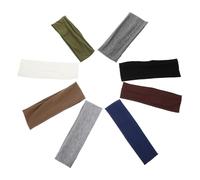 Hemobllo 8piezas Diademas Deportivas para Yoga y Correr de Transpirables Mujeres Atléticas para Entrenamiento y Sudor Color Aleatorio