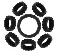 Hemobllo 8piezas Fundas De Silicona para Ruedas De Maletas De Viaje Protectores para Patas De Equipaje para Uso Aeropuertos y Viajes