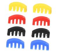 Hemobllo 8piezas Sordina de Goma para Violín de Completo Sordina Negra para Violín Accesorios de Práctica para Instrumentos Musicales Kit de Repuesto para Partes de Instrumentos de Cuerda