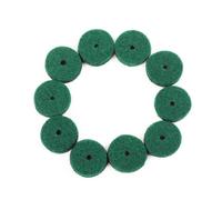 Hemobllo 90 Piezas Arandelas de Fieltro para Piano Verde Repuestos para Reparación y Nivelación de Teclado Accesorios para Afinación y Protección de Teclas