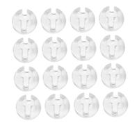 Hemobllo 90 Piezas Transparent Blind Chain Connector Beaded Chain Stop Limiters For Roller Window Shades Repair Holes Secure Fixation and Easy Installation