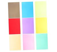 Hemobllo 9piezas Filtros De Gel De Color Correctores De Luz para Cine y Fotografía Colores