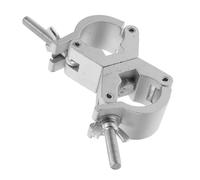 Hemobllo Abrazadera de Aluminio para Truss con Gancho de Doble Anillo y Rotación de Grados Soporte para Iluminación