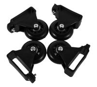 Hemobllo Accesorios para Escalera Telescópica 4 Piezas Ruedas de Polea de Plástico y Aluminio Reemplazo Conjunto para Movilidad y Ajuste en Reparaciones Domésticas