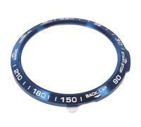 Hemobllo Accesorios para Reloj 6X Bisel de Acero Inoxidable Caja Metálica y Anillo Protector Graduado, Adecuado para Deportes y Uso Casual