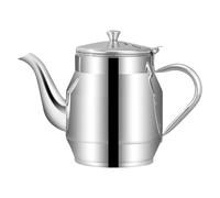 Hemobllo Aceitera Inoxidable Filtro Botella para Almacenar Aceite Diseño Ergonómico para Cocina 500Ml Filtro Antiresiduos