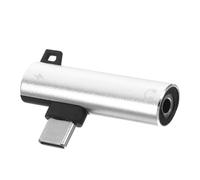Hemobllo Adaptador Auriculares Tipo C Convertidor Digital Audio con Sonido y Compacto para Música y Llamadas Compatible con Interfaces Type-c