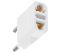 Hemobllo Adaptador de Corriente Europeo a Estadounidense de 6a 220v Metal, Cargador de Pared Multi-Funcional para Viajes Europeos y Negocios Internacionales