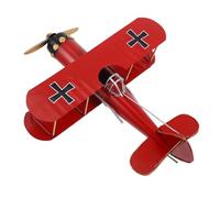 Hemobllo Adorno De Avión Vintage Metal Modelo De Avión Retro para Decoración De Hogar u Oficina Estabilidad Estructural