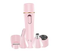 Hemobllo Afeitadora Eléctrica para Mujer USB Recargable Depiladora Facial y Recortadora de Cejas Cabezal Desmontable Uso Portátil Cuidado Personal