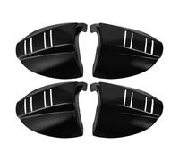 Hemobllo Alas Protectoras Laterales para Gafas de Seguridad, 4 Piezas Negras, Protección Ocular para Uso en Fábrica y Construcción