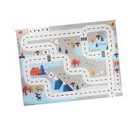 Hemobllo Alfombra de Juego de Tráfico para Bebés Tapete de Suelo Alfombra para Gatear Suave Material Seguro Diseño Multiusos para Casa Educativo y Divertido 1 Pieza