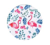 Hemobllo Alfombrilla de Ratón Kawaii Flamingo Superficie Suave y Base Antideslizante Mouse Pad Compacto para Oficina y Gaming Decoración para Escritorio