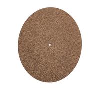 Hemobllo Alfombrilla Para Plato De Tocadiscos Hecha De Corcho y Caucho Antideslizante Protectora Para Vinilo