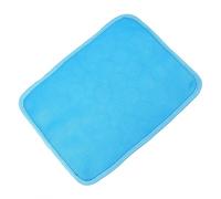 Hemobllo Alfombrilla Refrescante para Mascotas de de Seda Colchoneta Autoenfriante y Transpirable para Perros y Gatos para Verano Doble como Almohadilla de y Comedero XS Azul