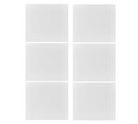 Hemobllo Alfombrilla Transparente de Pvc 20x18 Cm para Bolígrafo de Impresión 3d, Set de 6 Piezas, Tapete de Dibujo DIY Portátil para Manualidades Infantiles y Bocetos Artísticos