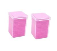 Hemobllo Almohadillas Limpiadoras De Uñas y Pegamento 400 Piezas Tamaño Compacto Desechables Para Manicura Profesional y Uso Doméstico