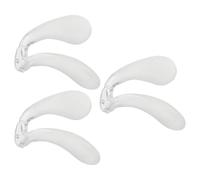 Hemobllo Almohadillas Nasales de Silicona Blandas para Gafas Infantiles Forma de U Antideslizantes Transparentes Juego de 3 Unidades para Puente Nasal Cómodo y Reemplazo Fácil